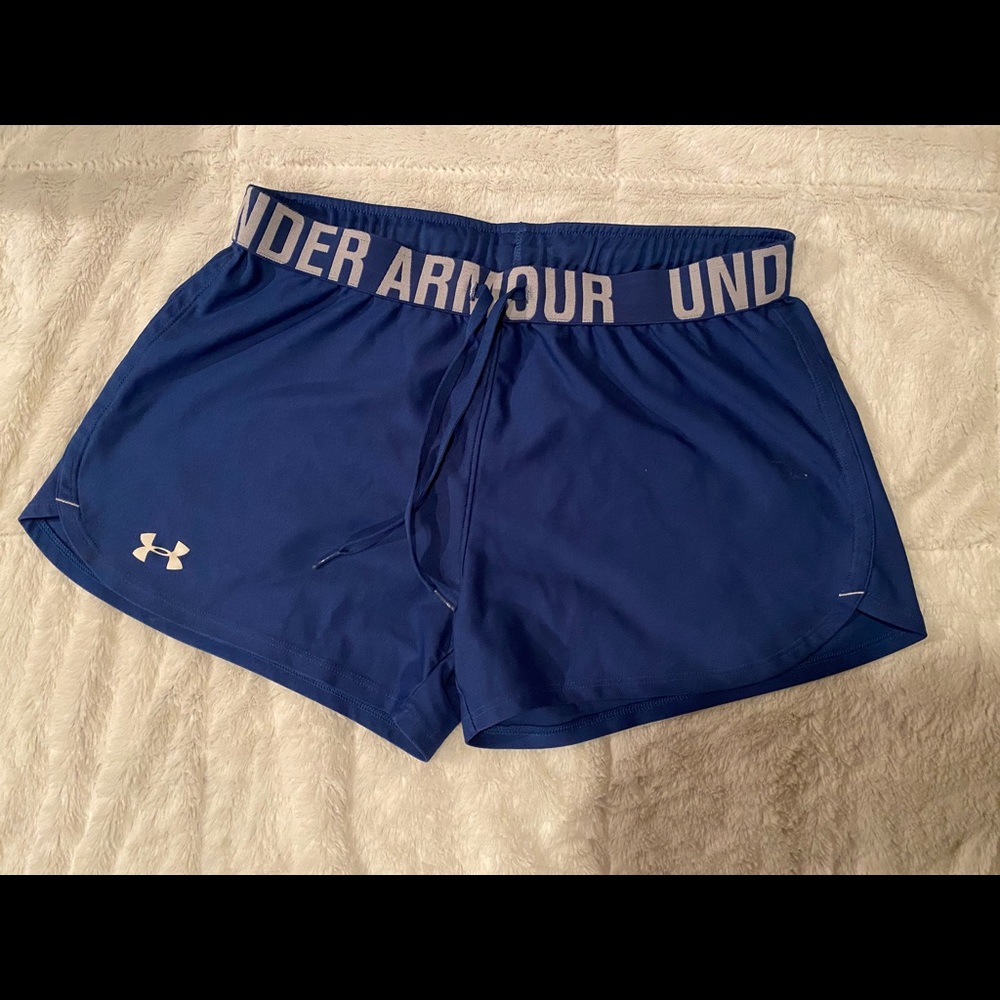 Blue Under Armour shorts